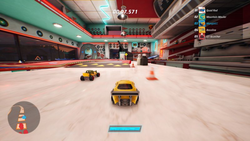 Una delle gare di Hot Wheels Unleashed 2: Turbocharged Una delle gare di Hot Wheels Unleashed 2: Turbocharged