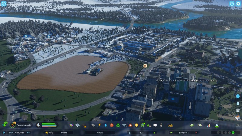 Cities Skylines 2: la temperatura sarà diversa in base all'altitudine e ogni stagione potrà comportarsi in modo diverso. Un inverno potrà essere più mite e un altro più nevoso