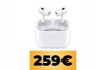 Apple AirPods Pro (2ª generazione) con custodia MagSafe in sconto su Amazon Italia al prezzo minimo - Notizia