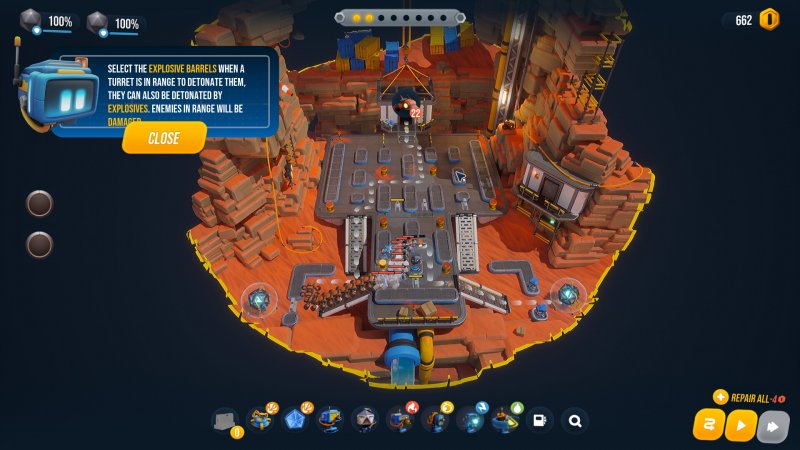 Ingegnerizzare al meglio il percorso che i nemici fanno dal loro punto di comparsa al nucleo è fondamentale per massimizzare le opportunità di indebolirli e distruggerli