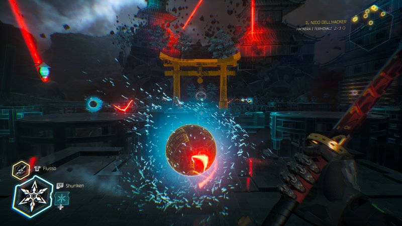 Cambiare l'atmosfera in modo così radicale non è un'impresa da poco e Ghostrunner 2 ci riesce in modo eccelso passando da Cyberpunk a Mad Max nel giro di minuti e restando coerente con la propria narrativa Cambiare l'atmosfera in modo così radicale non è un'impresa da poco e Ghostrunner 2 ci riesce in modo eccelso passando da Cyberpunk a Mad Max nel giro di minuti e restando coerente con la propria narrativa