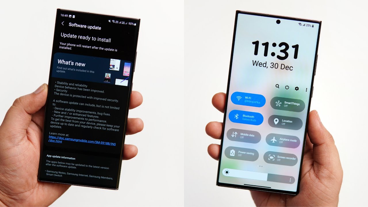 Samsung Galaxy: il rilascio di One UI 6.0 basato su Android 14 è alle porte