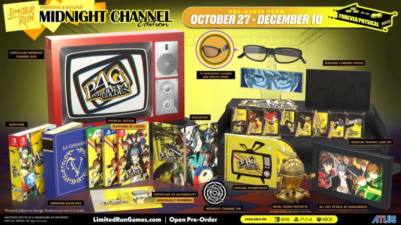 Persona 4 Golden Midnight Channel Edition Persona 4 Golden Midnight Channel Edition
