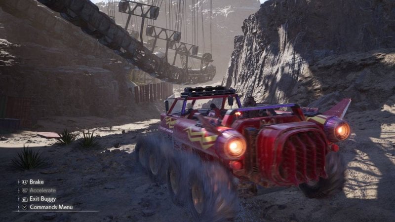 Final Fantasy 7 Rebirth, la nuova buggy