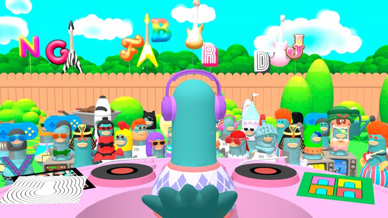 Headbangers: Rhythm Royale in un'immagine che riassume bene il concetto