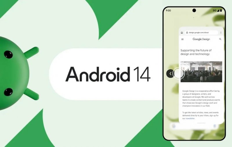 Android 14 è la versione recente del sistema operativo