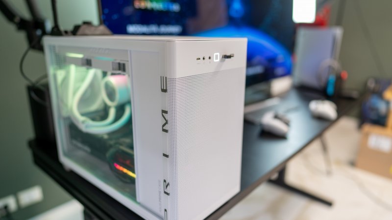 Il PC utilizzato per provare i giochi in 8K su Samsung QLED QN800C Il PC utilizzato per provare i giochi in 8K su Samsung QLED QN800C