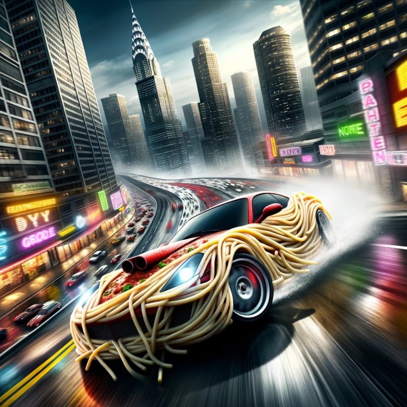 Un auto da mangiare... col risucchio