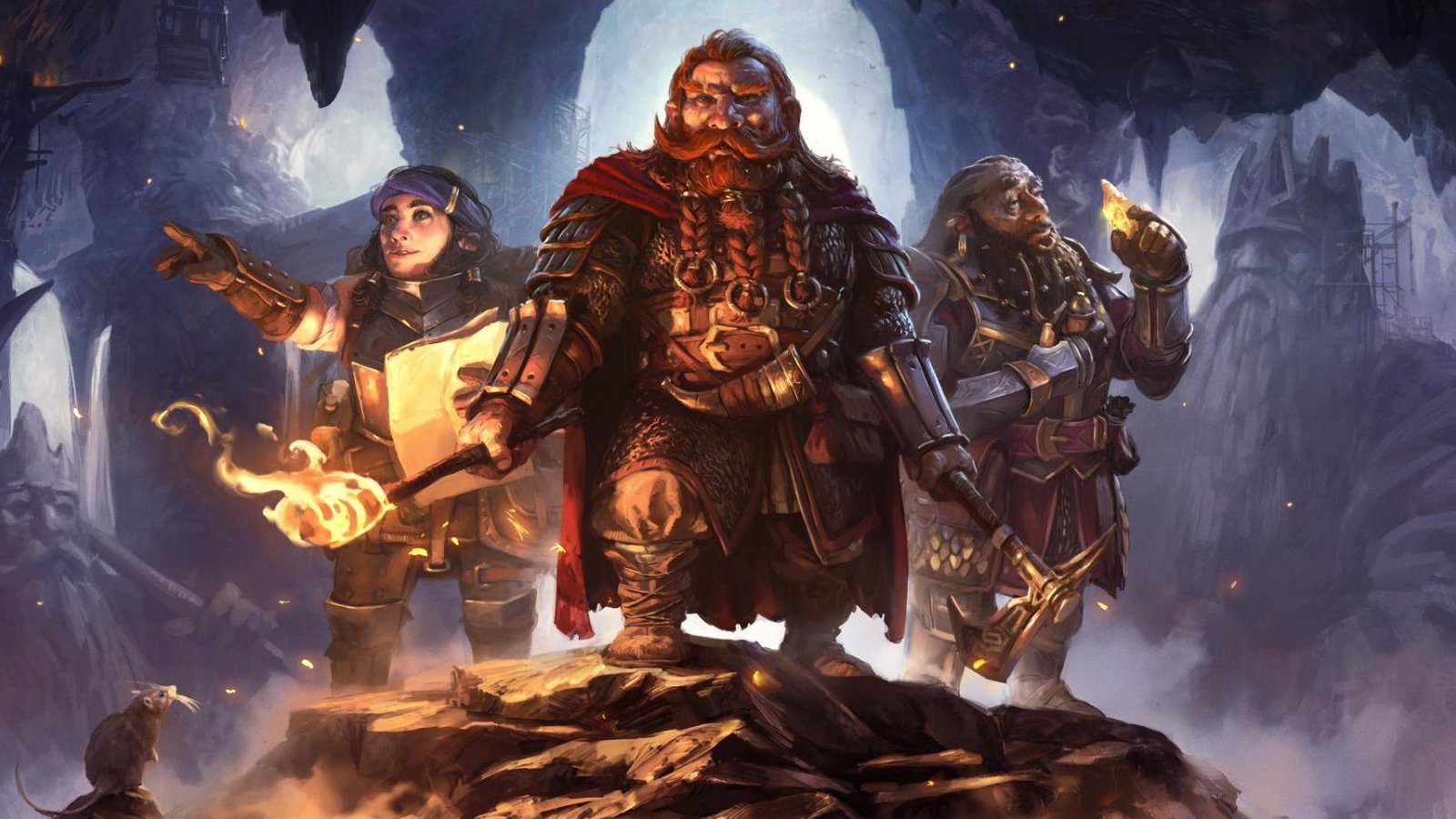 I protagonisti di The Lord of the Rings: Return to Moria