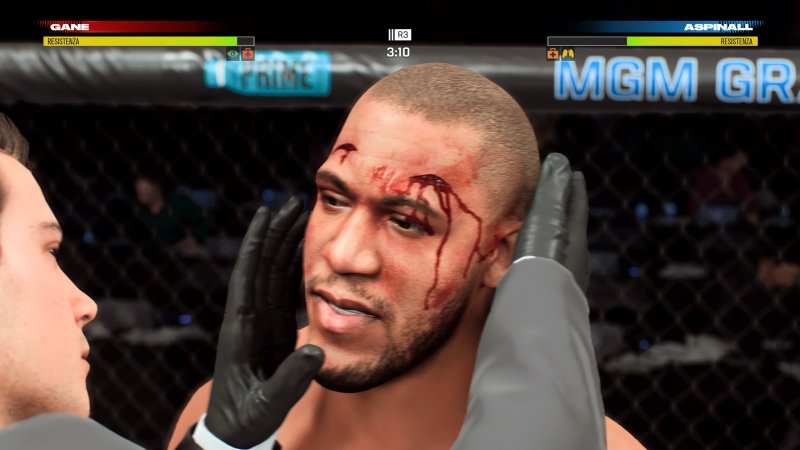 EA Sports UFC 5, il nuovo sistema per la resa delle ferite e il medico che le controlla all'occorrenza