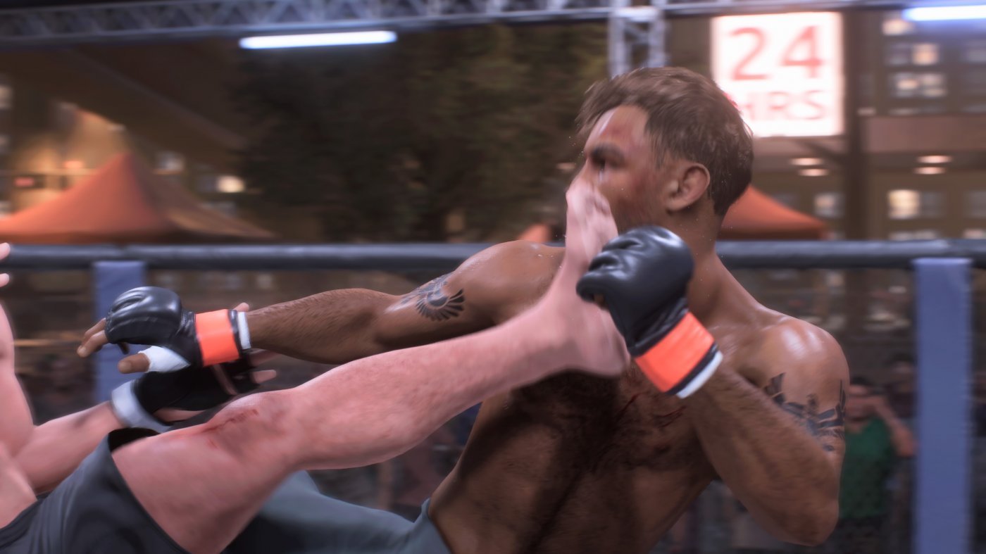 'Controllami un attimo la pedicure' in EA Sports UFC 5