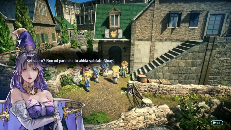 Il gioco è sottotitolato completamente in italiano