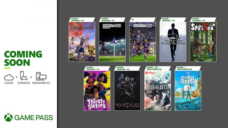 Xbox Game Pass, novembre 2023: annunciati i giochi PC e console della prima  metà del mese 