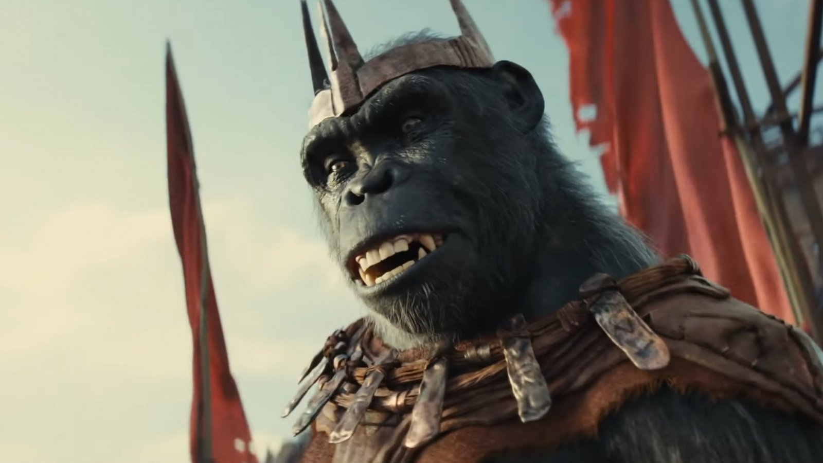 Kingdom of the Planet of the Apes: teaser trailer con Freya Allan, Kevin Durand e altri primati