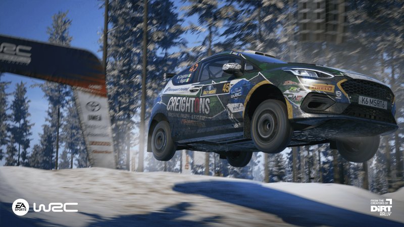 Un Ford Fiesta in EA Sports WRC Un Ford Fiesta in EA Sports WRC