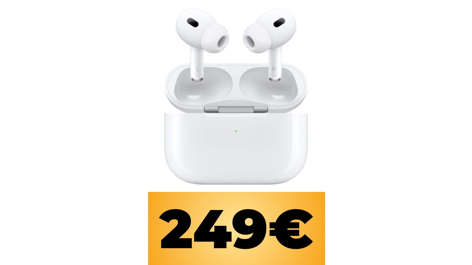 Apple AirPods Pro (2ª gen) con custodia MagSafe (USB‑C), al prezzo minimo storico su Amazon