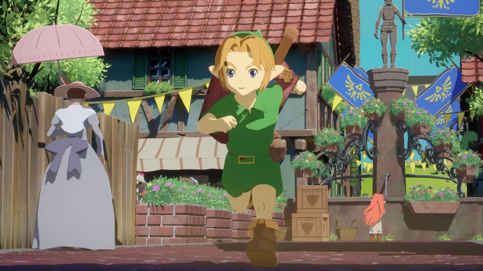 The Legend of Zelda Ocarina of Time x Studio Ghibli: teaser trailer del progetto in Unreal Engine 5