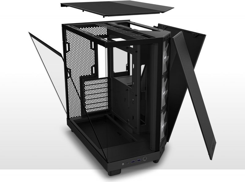Case mid-tower di NZXT H6 Flow