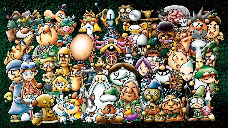 L'assurdo cast di personaggi di Moon. Il gioco può essere recuperato oggi, tradotto in inglese, su console e PC L'assurdo cast di personaggi di Moon. Il gioco può essere recuperato oggi, tradotto in inglese, su console e PC