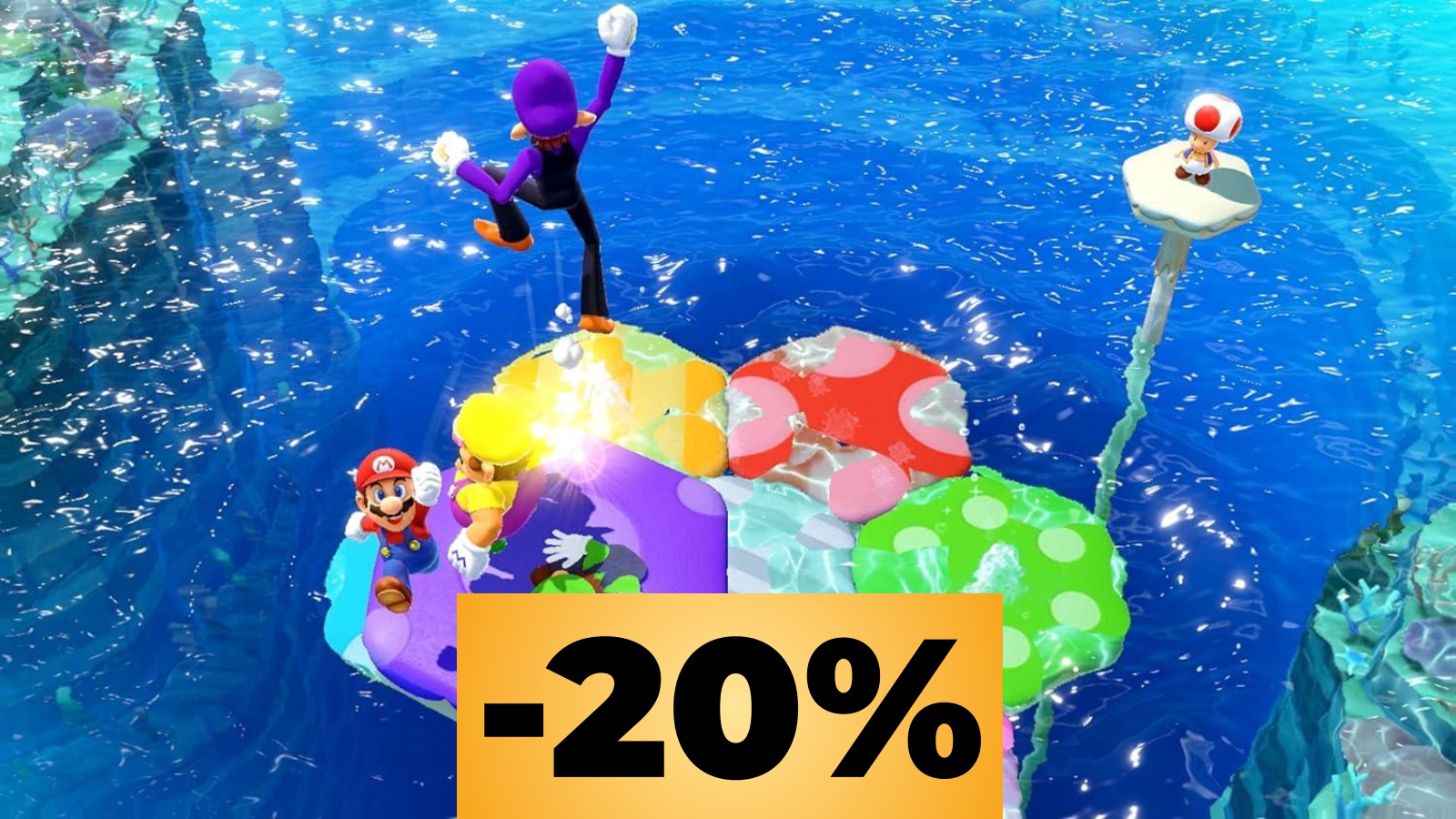 Mario Party Superstars per Nintendo Switch è in sconto al prezzo minimo storico su Amazon Italia
