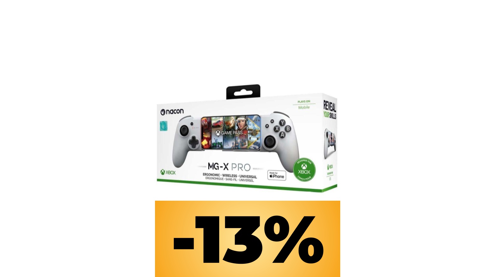 Gamepad Nacon MG X Pro per iOS in sconto al prezzo minimo storico su Amazon Italia