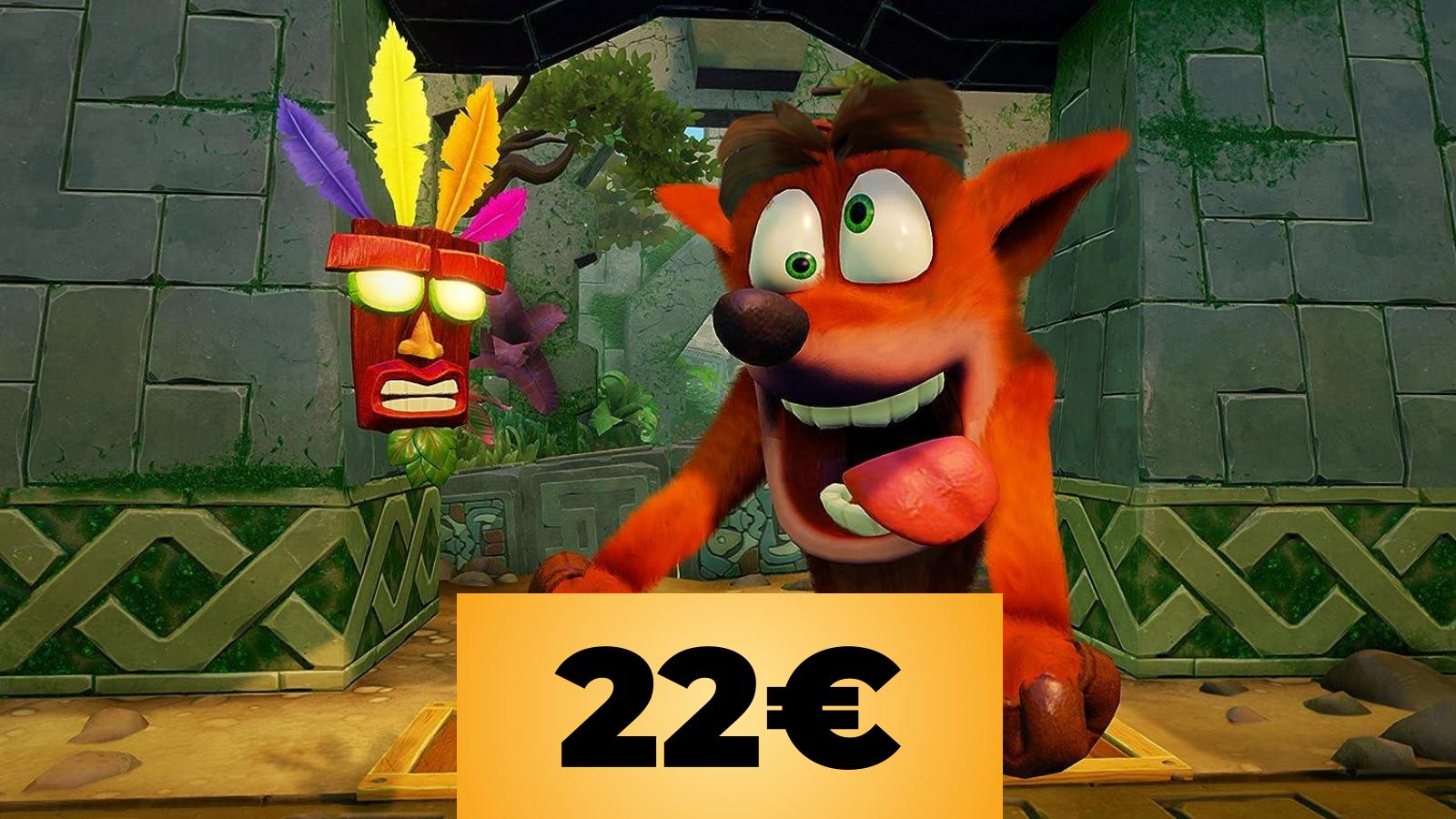 Crash Bandicoot: N. Sane Trilogy per Nintendo Switch va al prezzo minimo storico su Amazon Italia