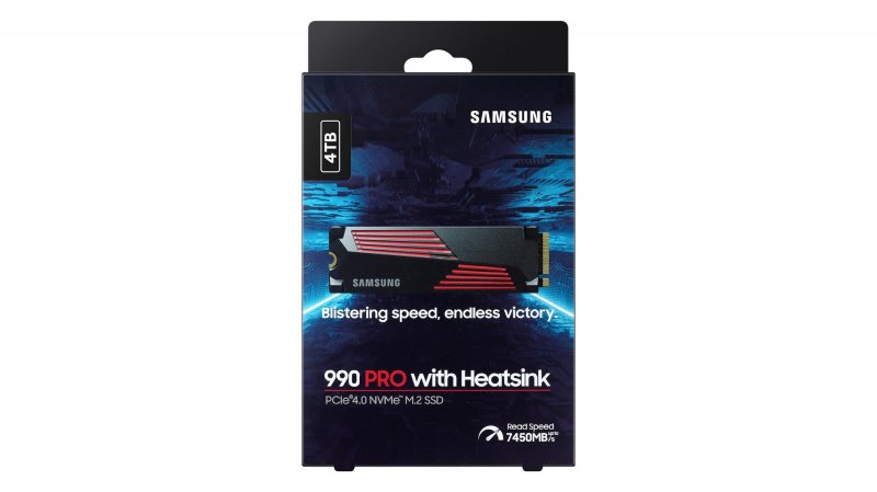 SSD Samsung Memorie 990 Pro con dissipatore