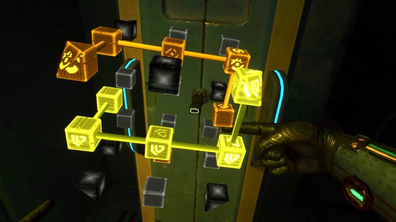 In Journey to Foundation, per hackerare alcuni dispositivi dovrete superare un enigma che prevede l'apparizione di questo strambo cubo, un artefatto che odierete perché manderà in crisi il sistema di controllo