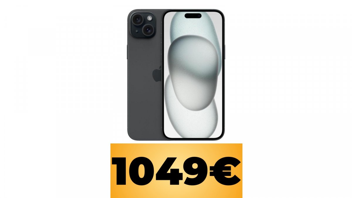 Apple iPhone 15 Plus drops in price on Amazon Italy for the first time