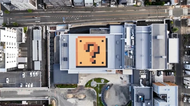 Museu Nintendo visto de cima