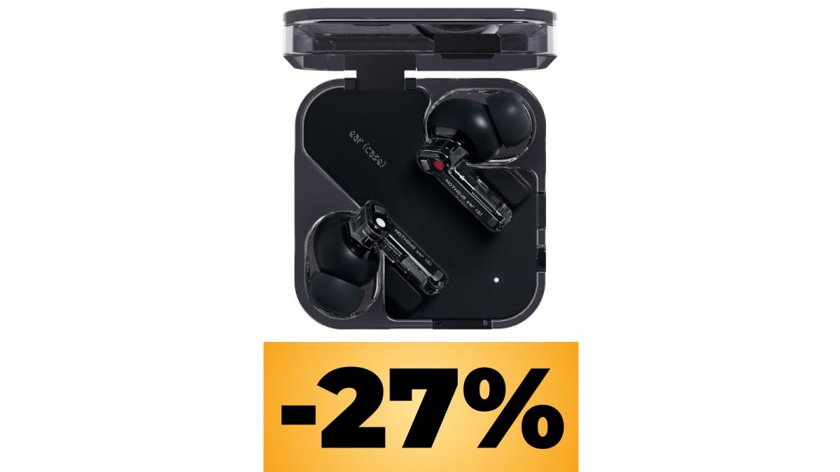 Nothing Ear (2) at the historic low price on Amazon the offer for