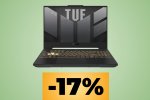 Il notebook ASUS TUF Gaming F15 con RTX 4050 è in sconto su Amazon per il Black Friday - Notizia