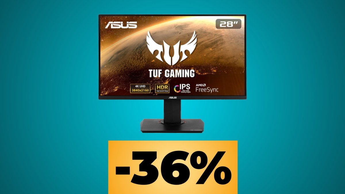 The ASUS TUF Gaming 28inch 4K monitor is now on sale on Amazon for