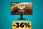 Il monitor ASUS TUF Gaming da 28 pollici in 4K è ora in sconto su Amazon per il Black Friday - Notizia