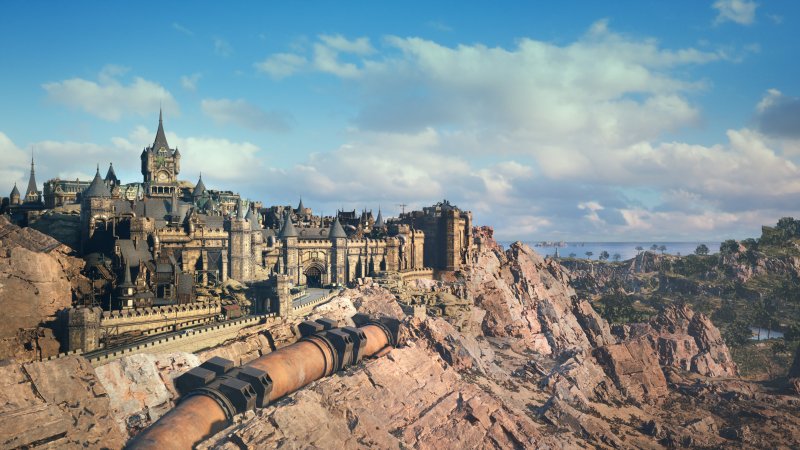L'ambientazione di Kalm in Final Fantasy 7 Rebirth L'ambientazione di Kalm in Final Fantasy 7 Rebirth
