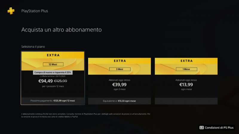 OFFERTA DEL WEEK END: ABBONAMENTO PS PLUS DA 12 MESI IN OFFERTA