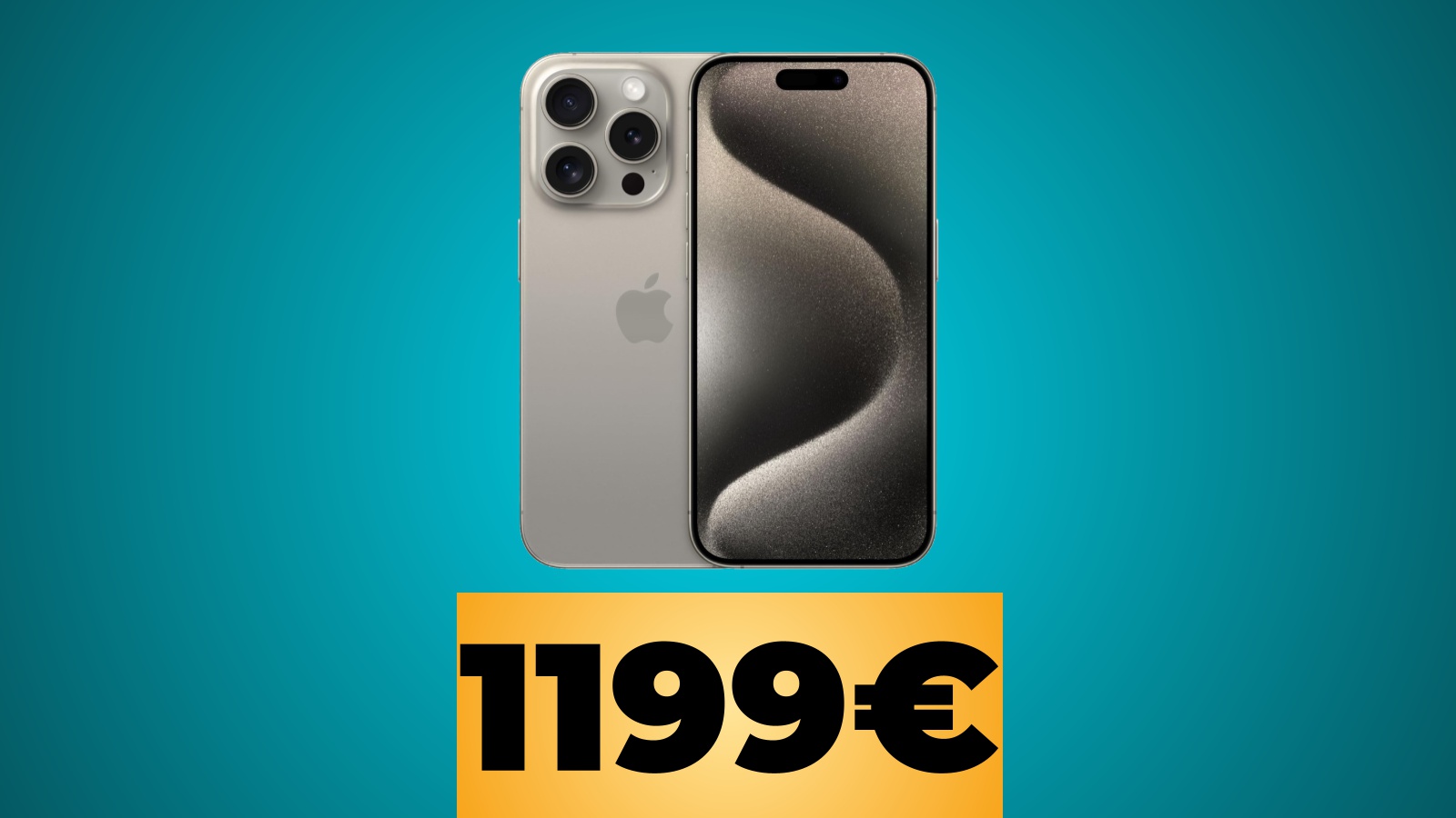 Apple iPhone 15 Pro da 128 GB in sconto per la prima volta su Amazon Italia