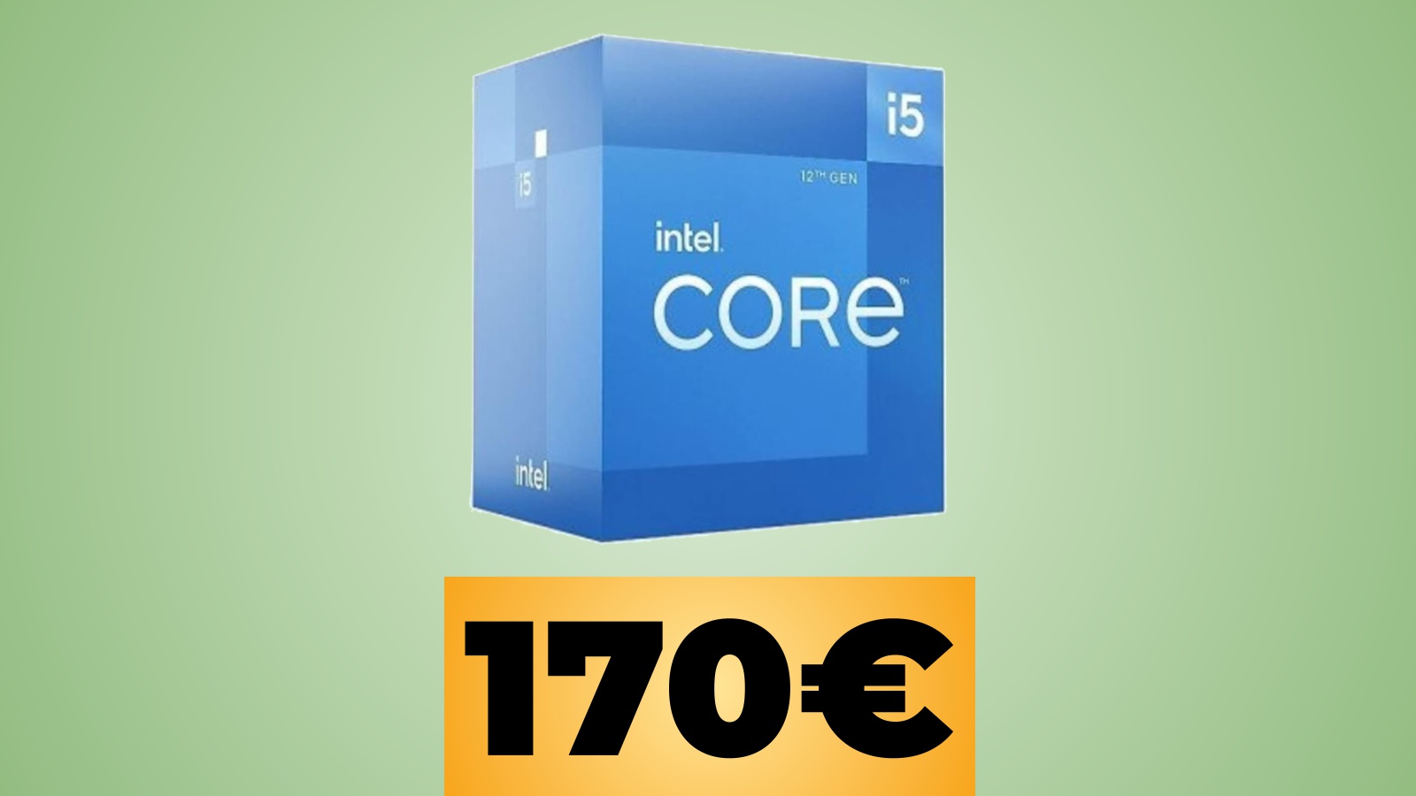CPU Intel Core i5-12400 in sconto al prezzo minimo storico su Amazon per il Black Friday