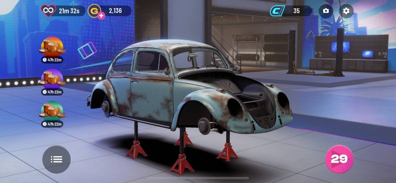 Una delle vetture che dovremo rimettere a nuovo in Forza Customs