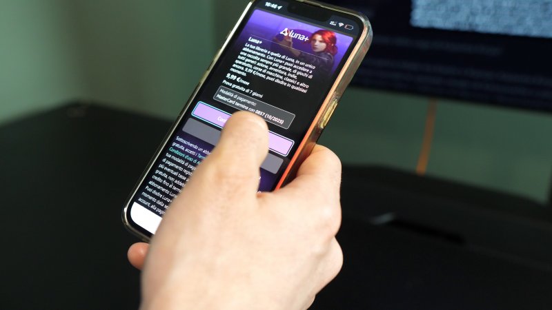 Si può sfruttare il controller virtuale touch per giocare su Amazon Luna