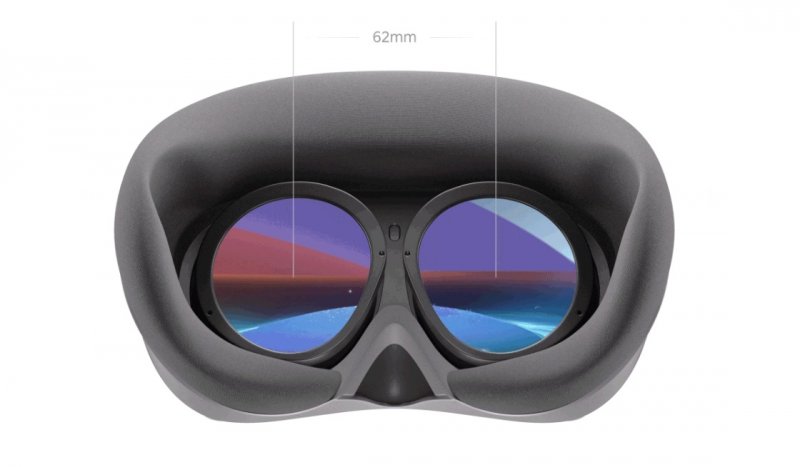 PICO 4: la distanza interpupillare può essere gestita direttamente via software, osservando in tempo reale le differenze tra le varie opzioni