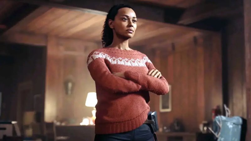 Saga Anderson in Alan Wake 2 Saga Anderson in Alan Wake 2
