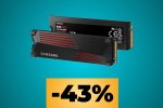 SSD SAMSUNG Memorie 990 PRO da 2 TB per PS5 e PC con e senza dissipatore: lo sconto Amazon - Notizia