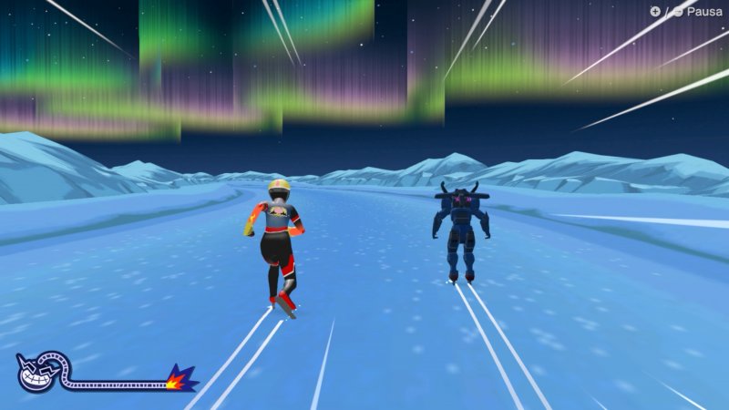 Ovviamnete gli avversari di questo minigioco di WarioWare: Move It! sono piuttosto bizzarri