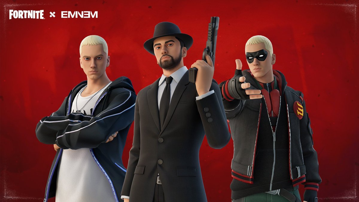 Fortnite OG: Eminem confermato da Epic Games, con un concerto e tre skin