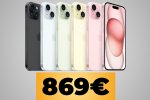 Apple iPhone 15 da 128 GB ritorna al miglior prezzo di sempre su Amazon Italia - Notizia