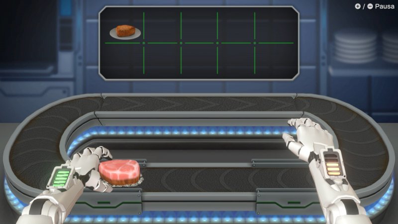 Grillbot è un minigioco relativamente complesso dove bisogna tenere conto di diversi fattori per essere superato con successo