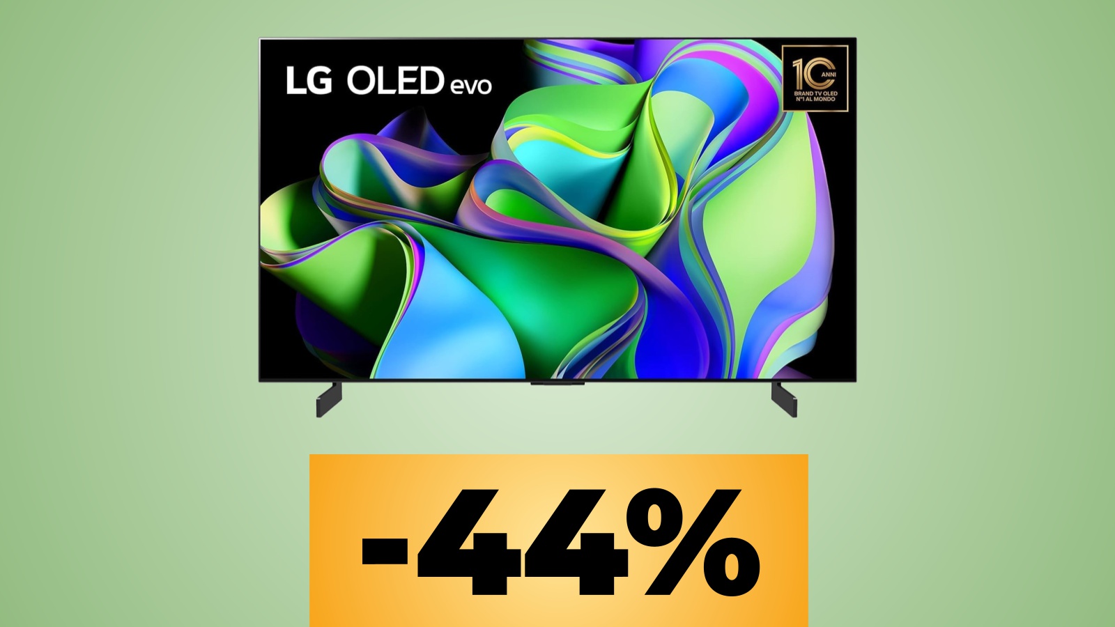 La smart TV LG OLED 42 pollici in 4K 120 Hz con VRR è in forte sconto su Amazon