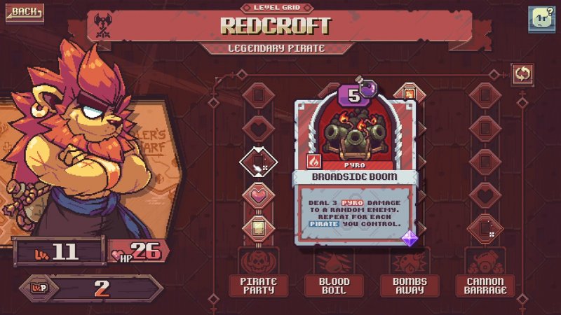 Ciascun personaggio ha le sue caratteristiche e il suo mazzo