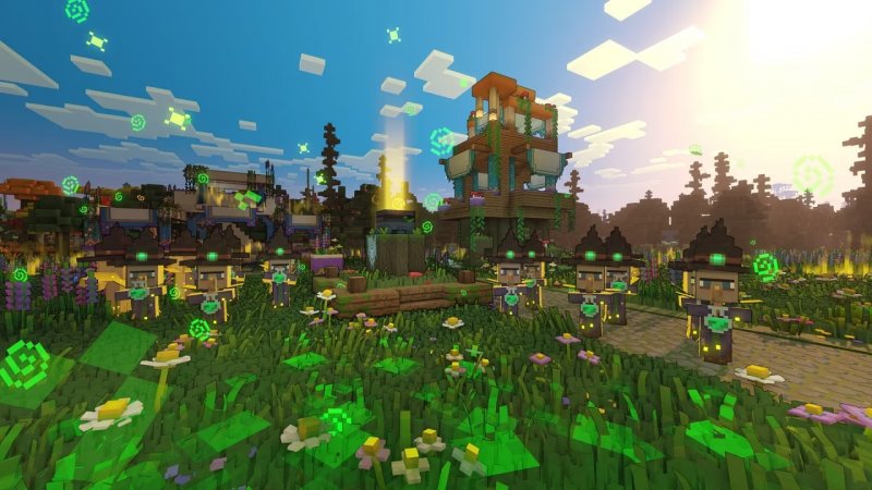 Minecraft Legends: un'immagine con le streghe